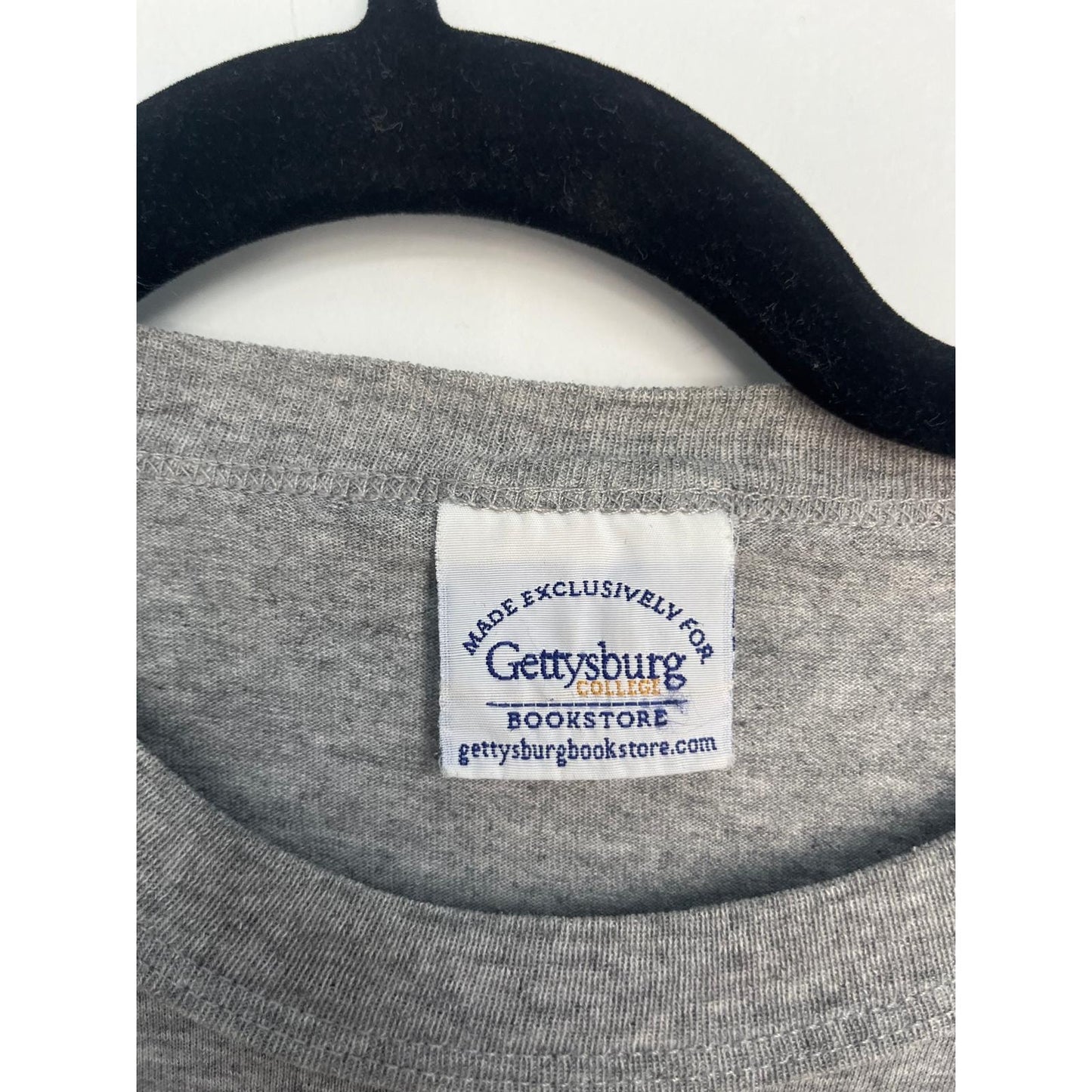 Gettysburg College Baseball T Shirt Mens L Gray Graphic Athletics Tee