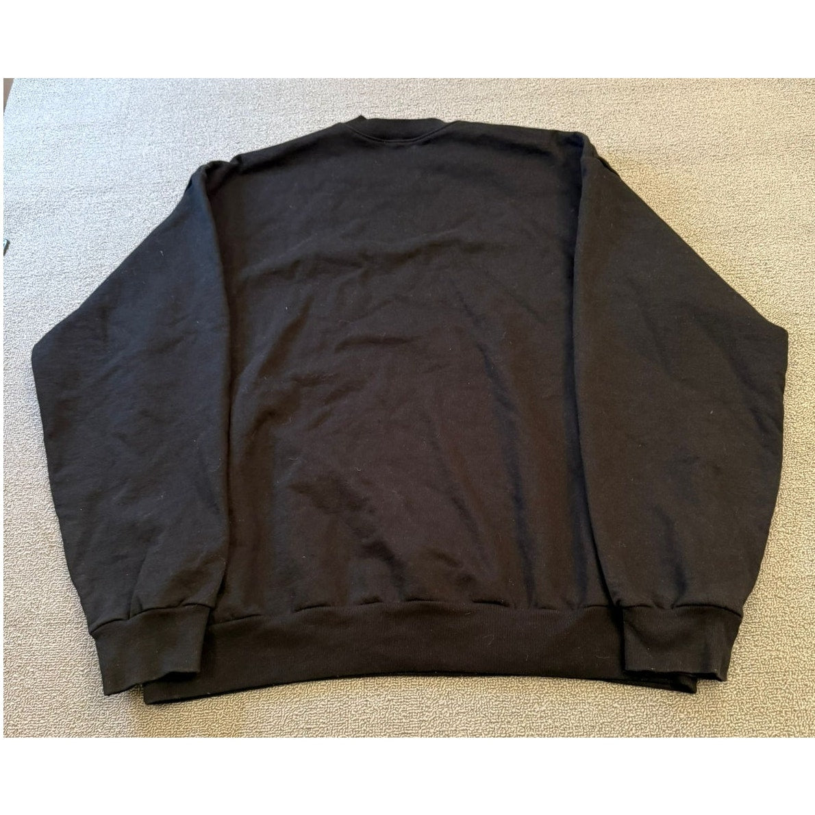 SIEGELMAN STABLE Men's Crewneck Sweatshirt XL Black Graphic Racing stable