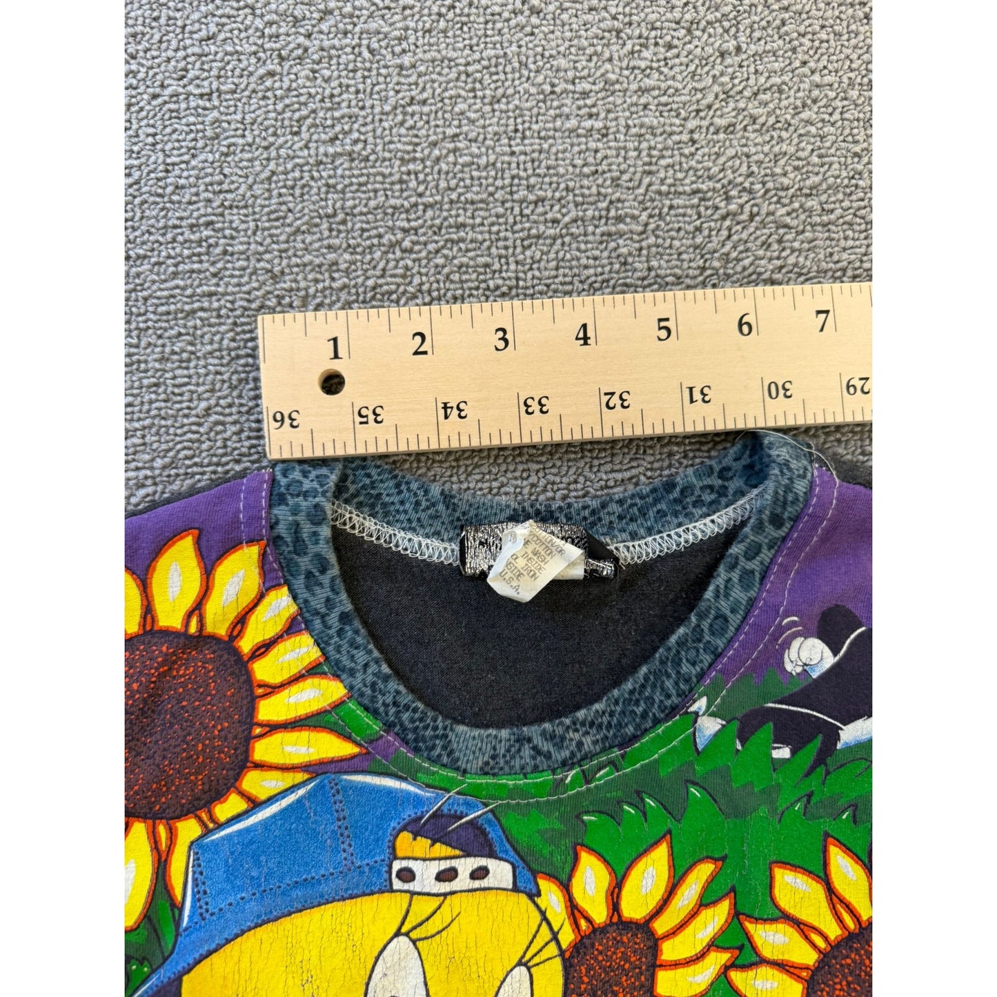 TROLLEY ROSS Women's M Vintage Bugs Bunny Tank Top Lucky Charms Tweety Bird