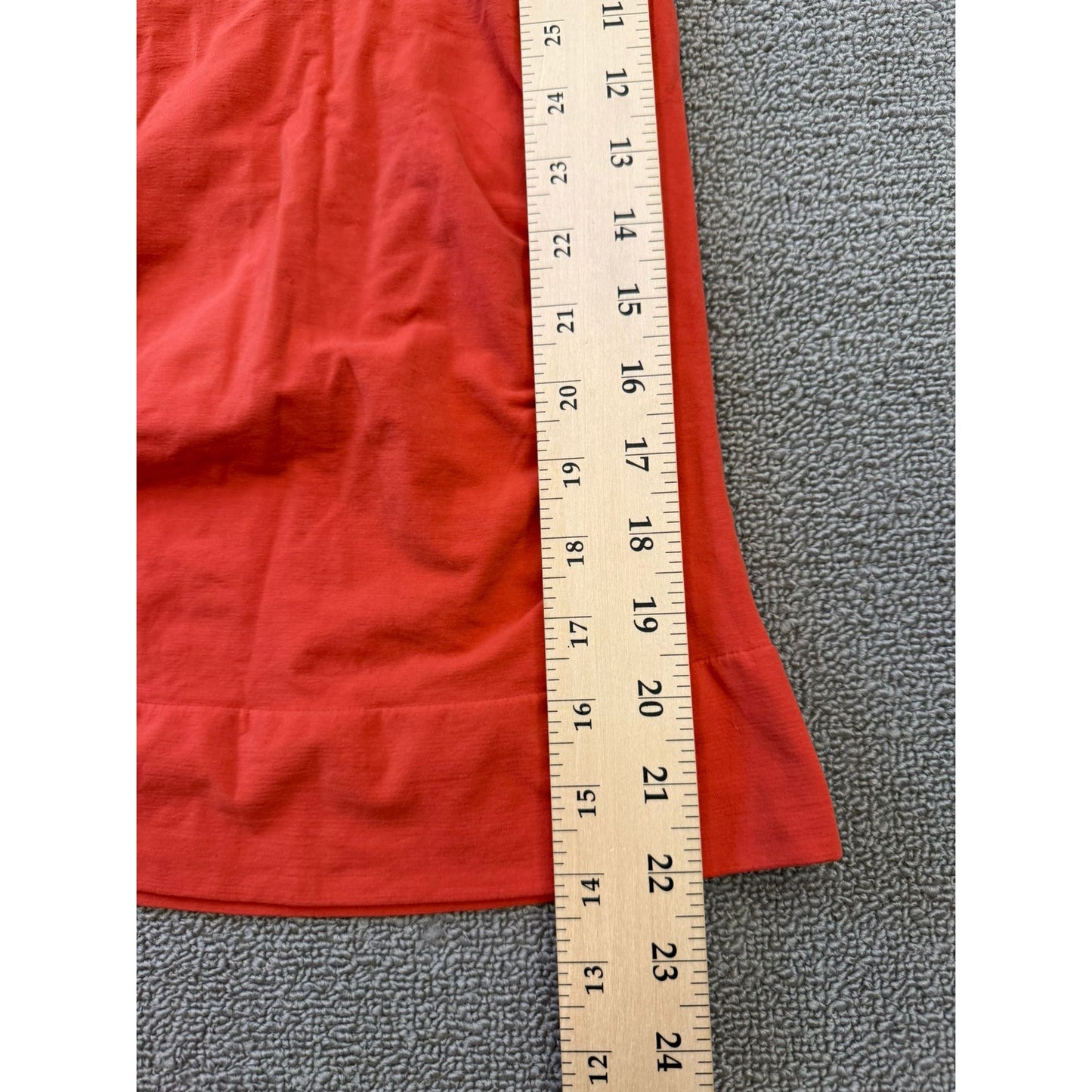 Spanx Women's XL Orange Sleeveless Top Scoop Neck Shapewear