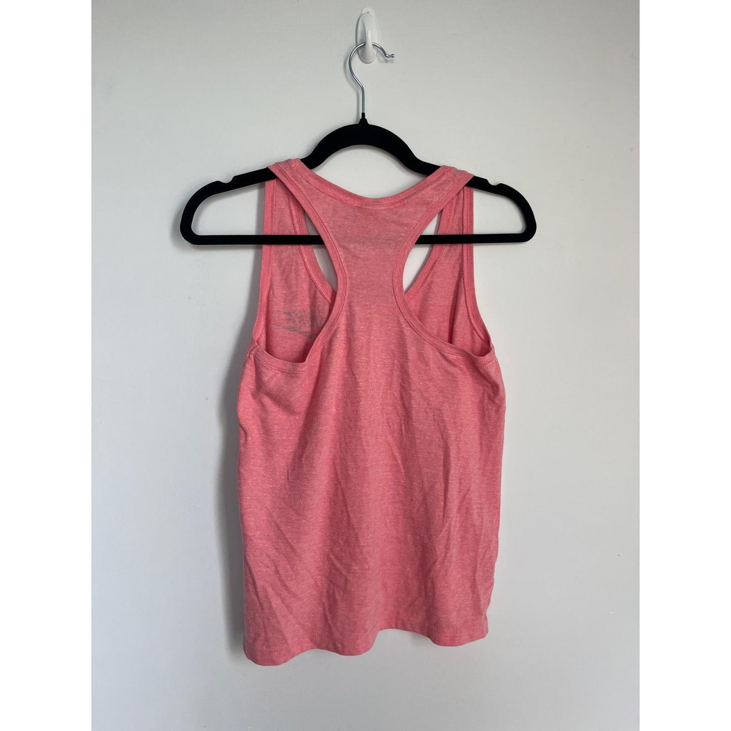 Nike Just Do It Tank Top Women S Pink Racerback Graphic Logo Lightweight