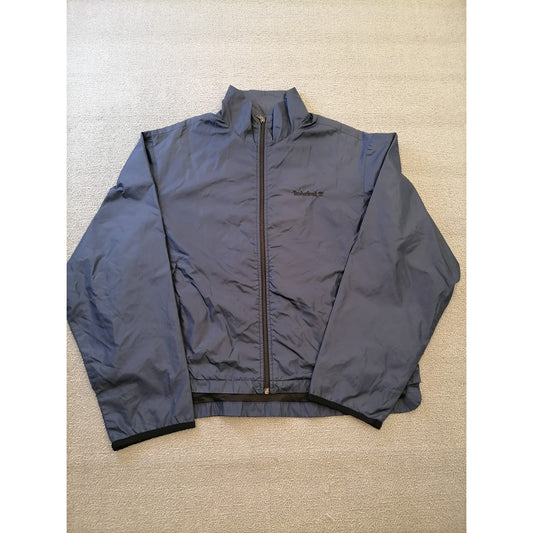 Timberland Large Male Blue Weathergear Full Zip Lightweight Windbreaker Fall