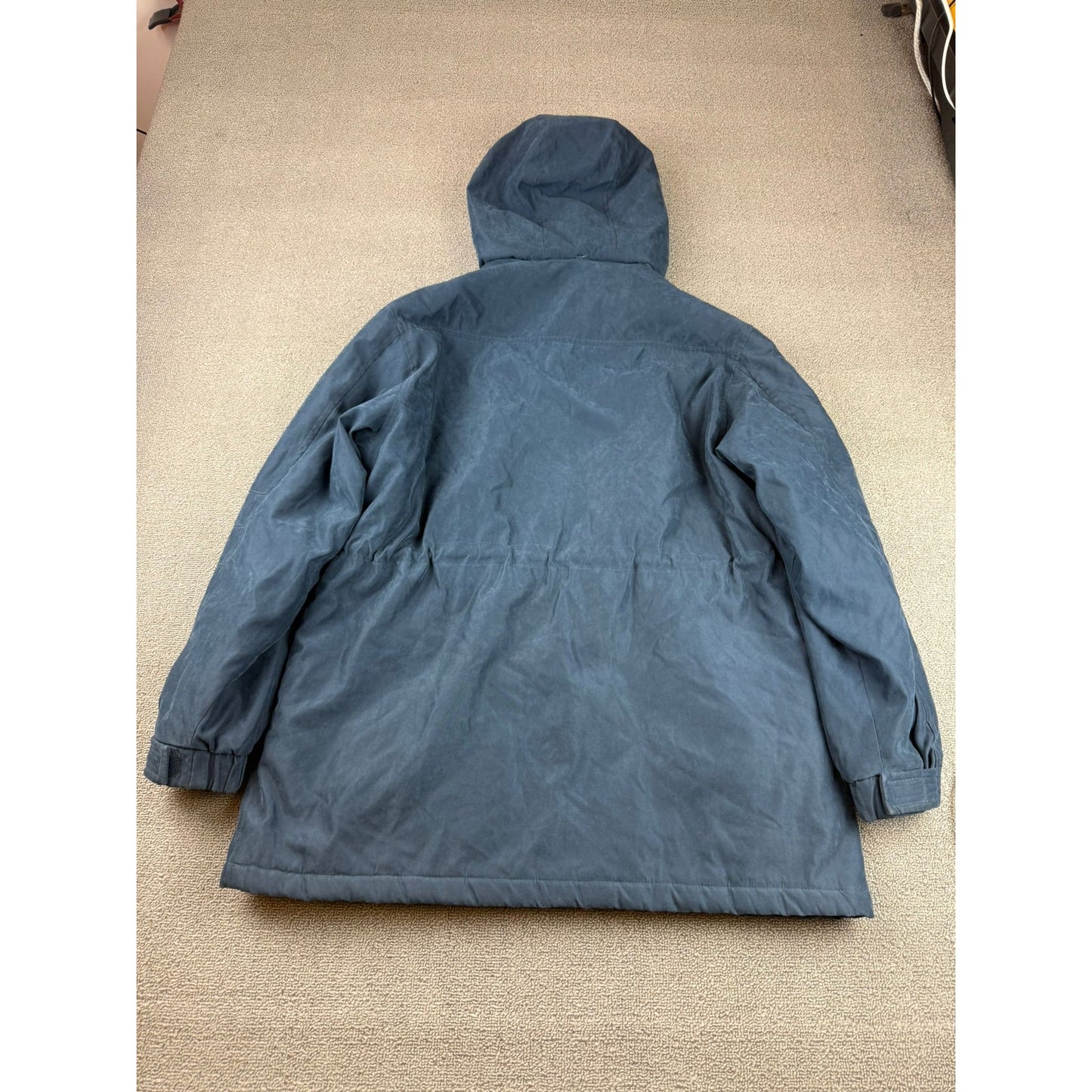 Mackintosh Women's Large Blue Insulated Hooded Jacket Parka Coat