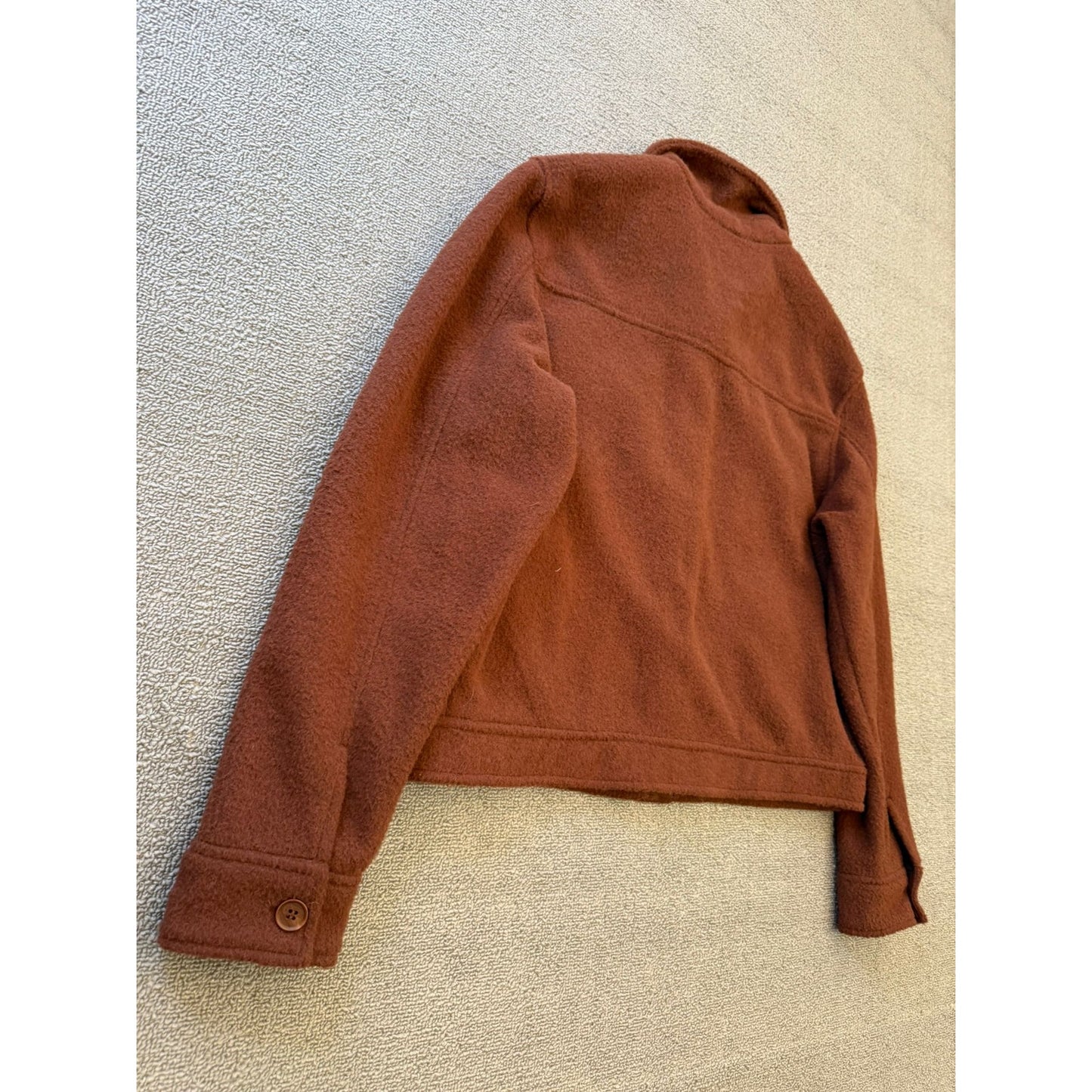 Joie Brown Jacket Women's Size L/G Button Up Outerwear