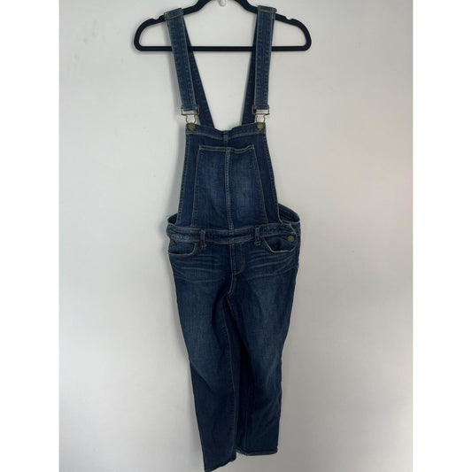 Paige Denim Overalls Women 27 Medium Wash Adjustable Strap Casual