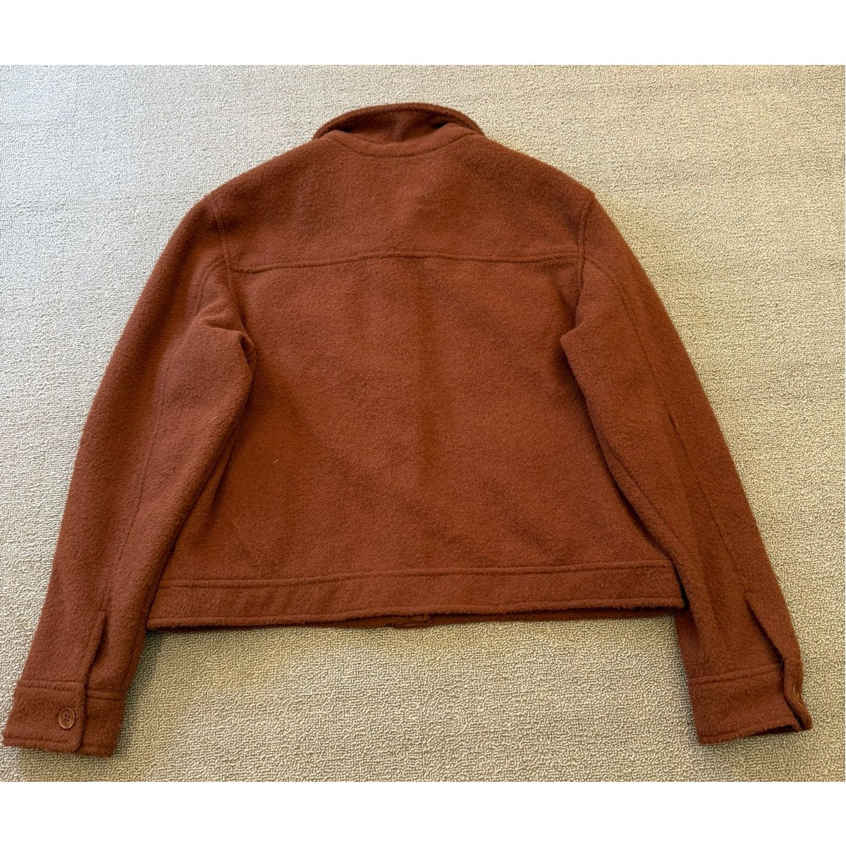 Joie Brown Jacket Women's Size L/G Button Up Outerwear