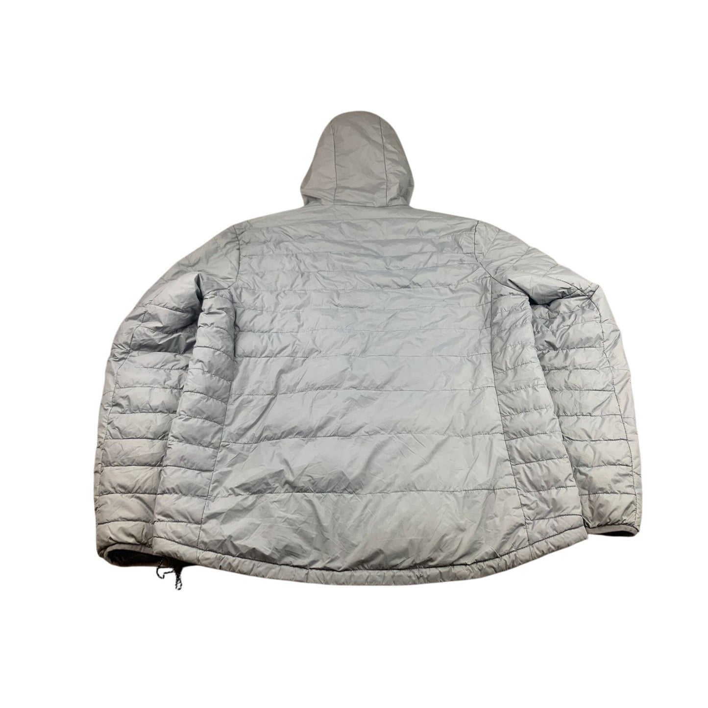 Champion Men's XL Gray Omni Insulated Puffer Jacket With Hood