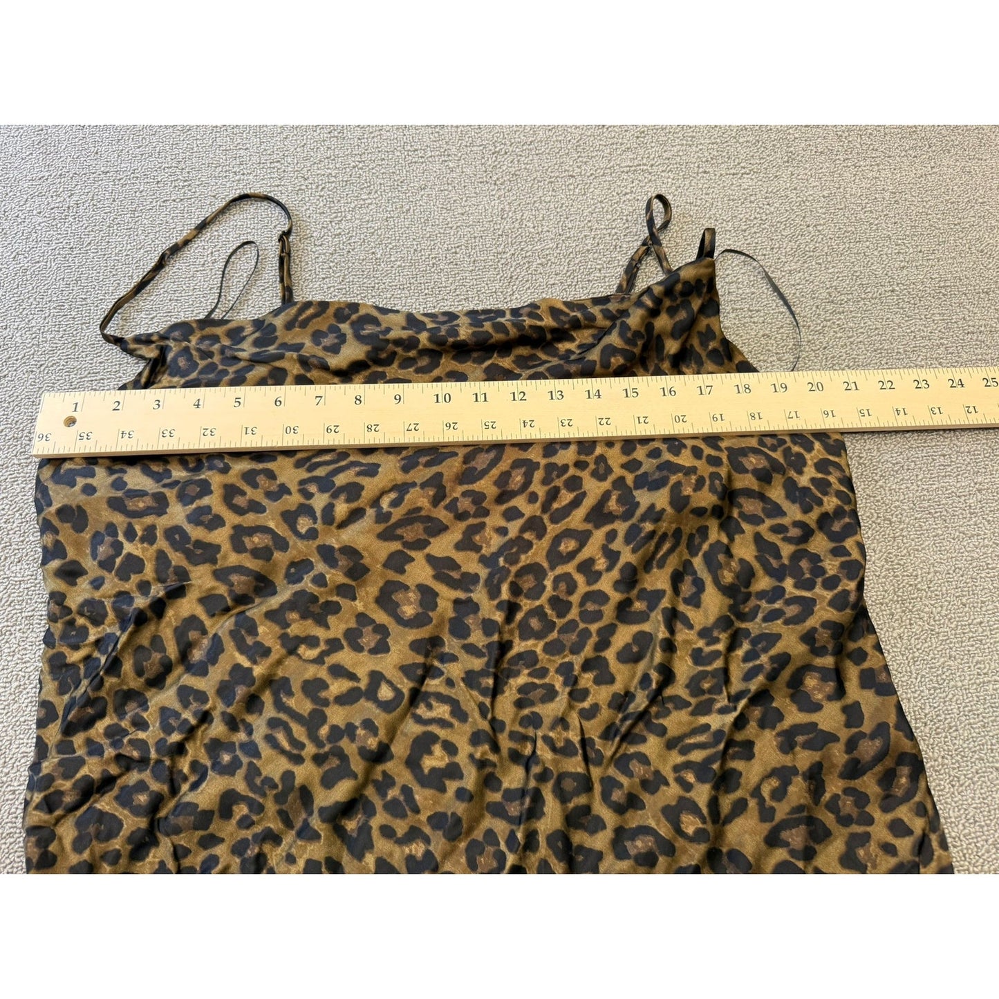 Zara Women's XXL NWT Leopard Print Slip Dress