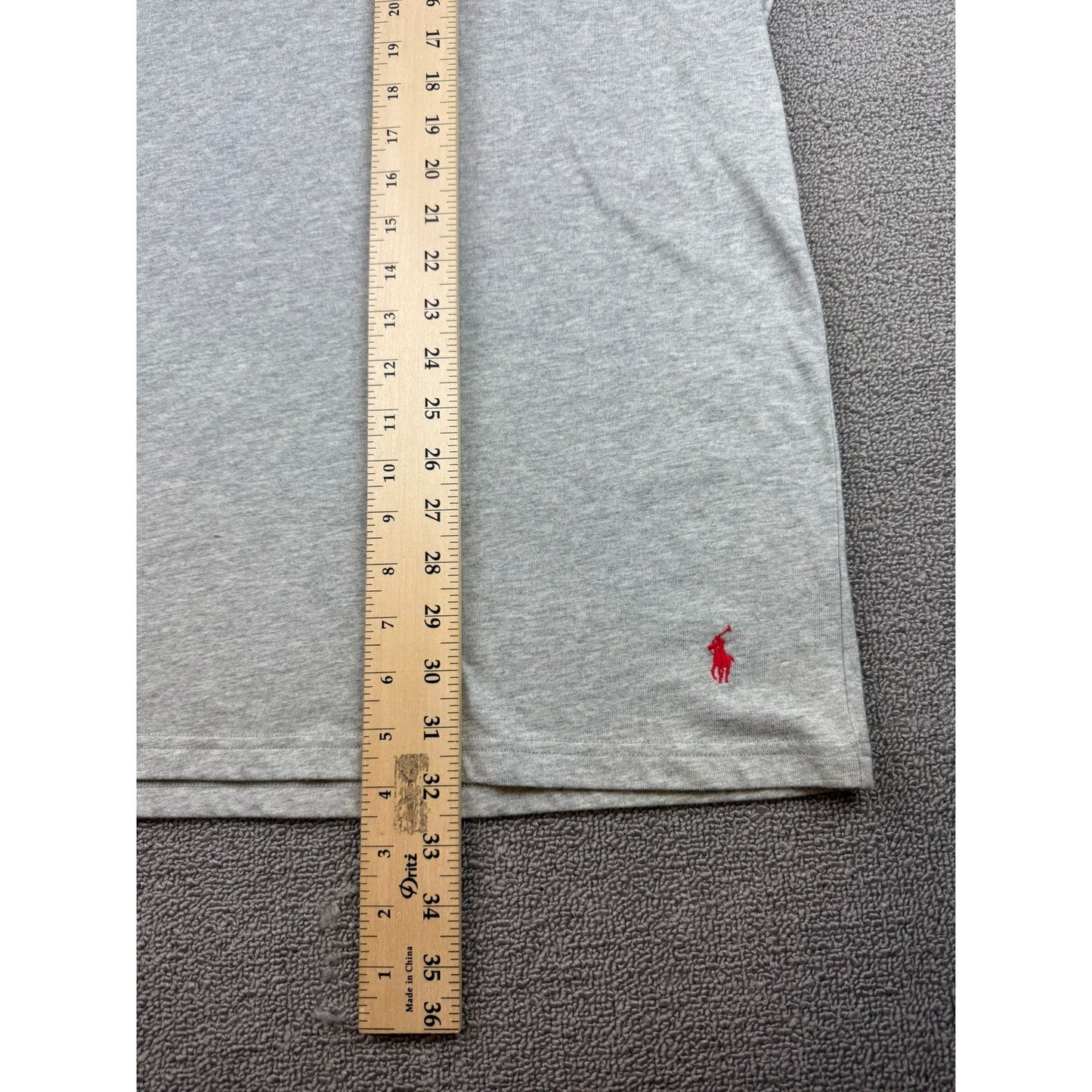 Polo Ralph Lauren Men's Supreme XL Comfort Thin Gray Sleep Hoodie
