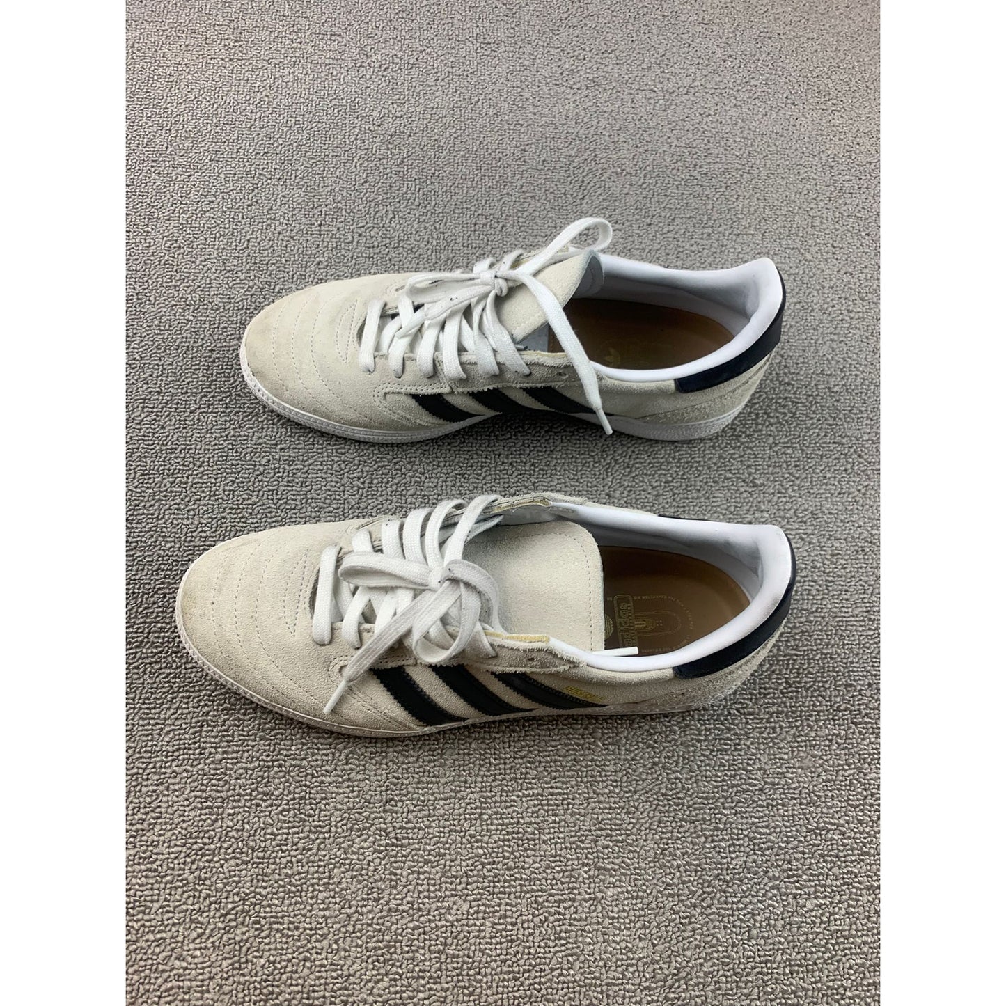 Adidas Busenitz Vintage Men US 9 Gray Shoes Skateboarding Casual Sneakers