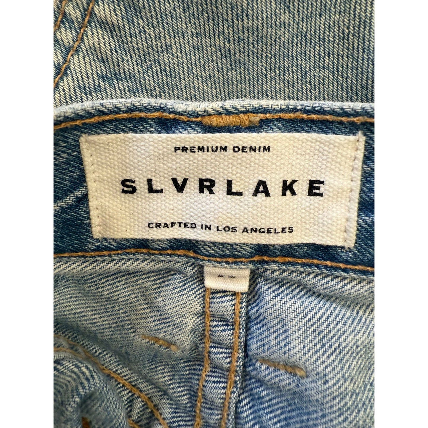 SLVRLAKE Womens Light Wash Denim London Shorts Size 26 Temecula Sunrise