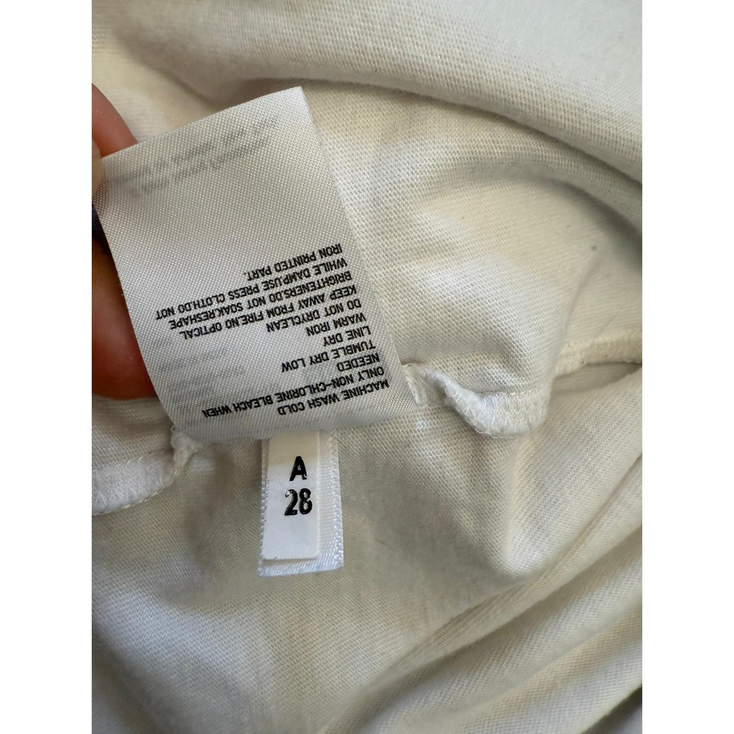 Uniqlo UT Keith Haring XS White Statue of Liberty Graphic Tee