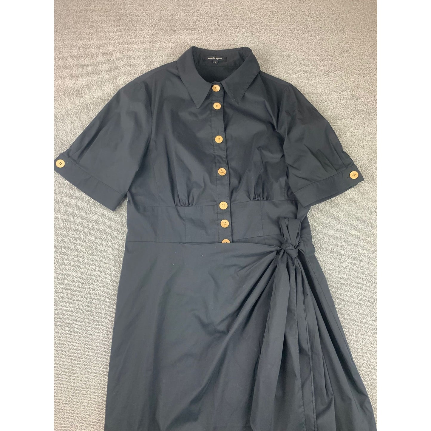 Nanette Lepore Women Marigold Dress Black Color Size 12