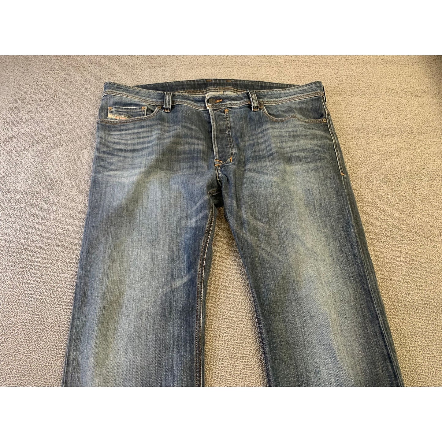 Y2K DIESEL Men's 38 "Industry" Denim Division Straight Leg Jeans