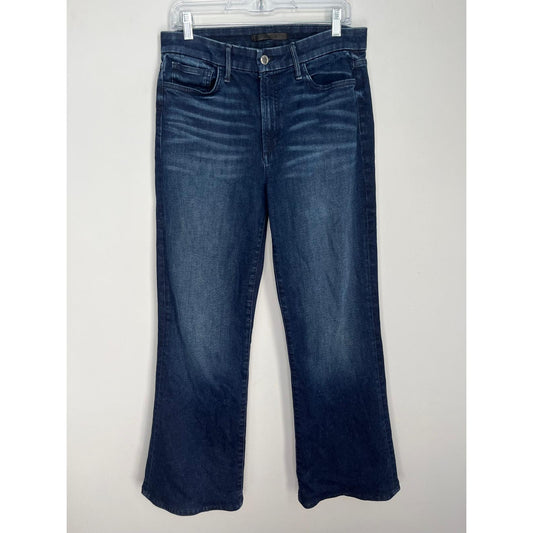 Joe's Jeans The Molly High Rise Flare Women's Size 31 Dark Wash Denim Jeans