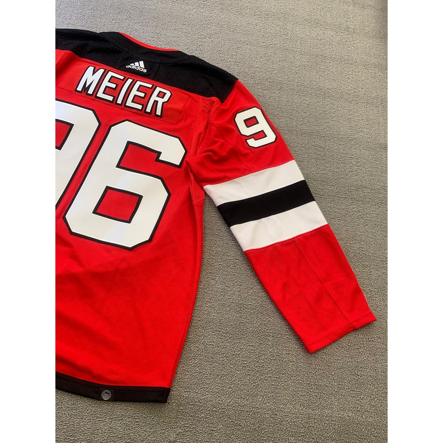 Adidas New Jersey Devils MEIER #96 NHL Hockey Jersey Size 54