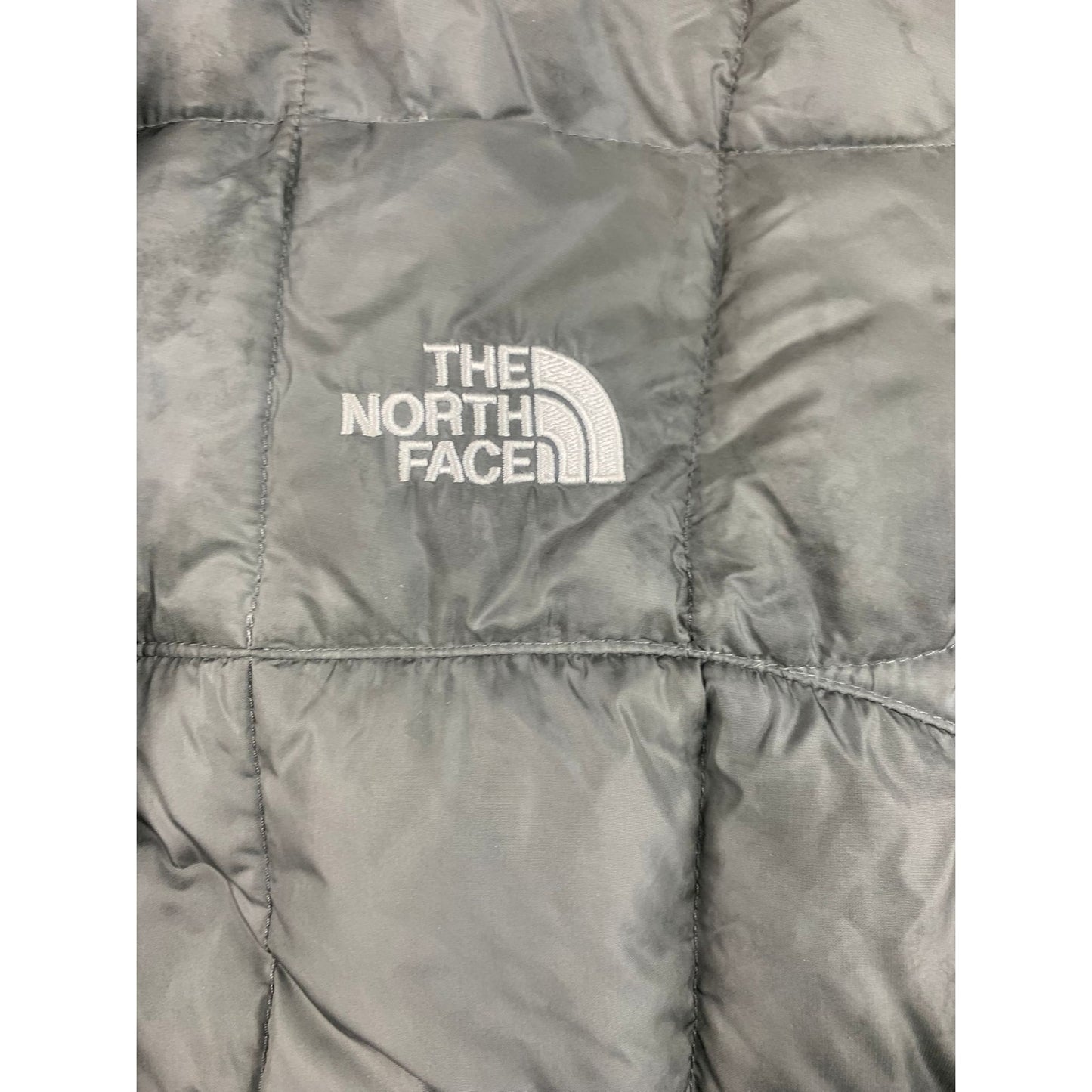 The North Face 600 Womens XS Black Hooded Parka Puffer Down Coat Jacket