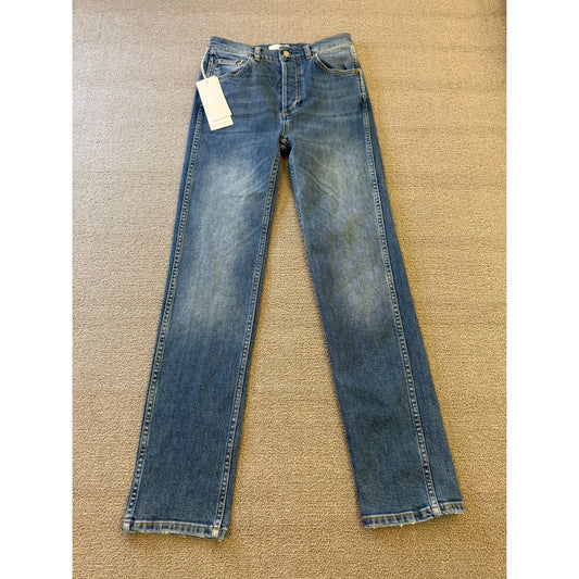 Boyish Womens Jeans Size 25 The Dempsey Straight Leg Blue