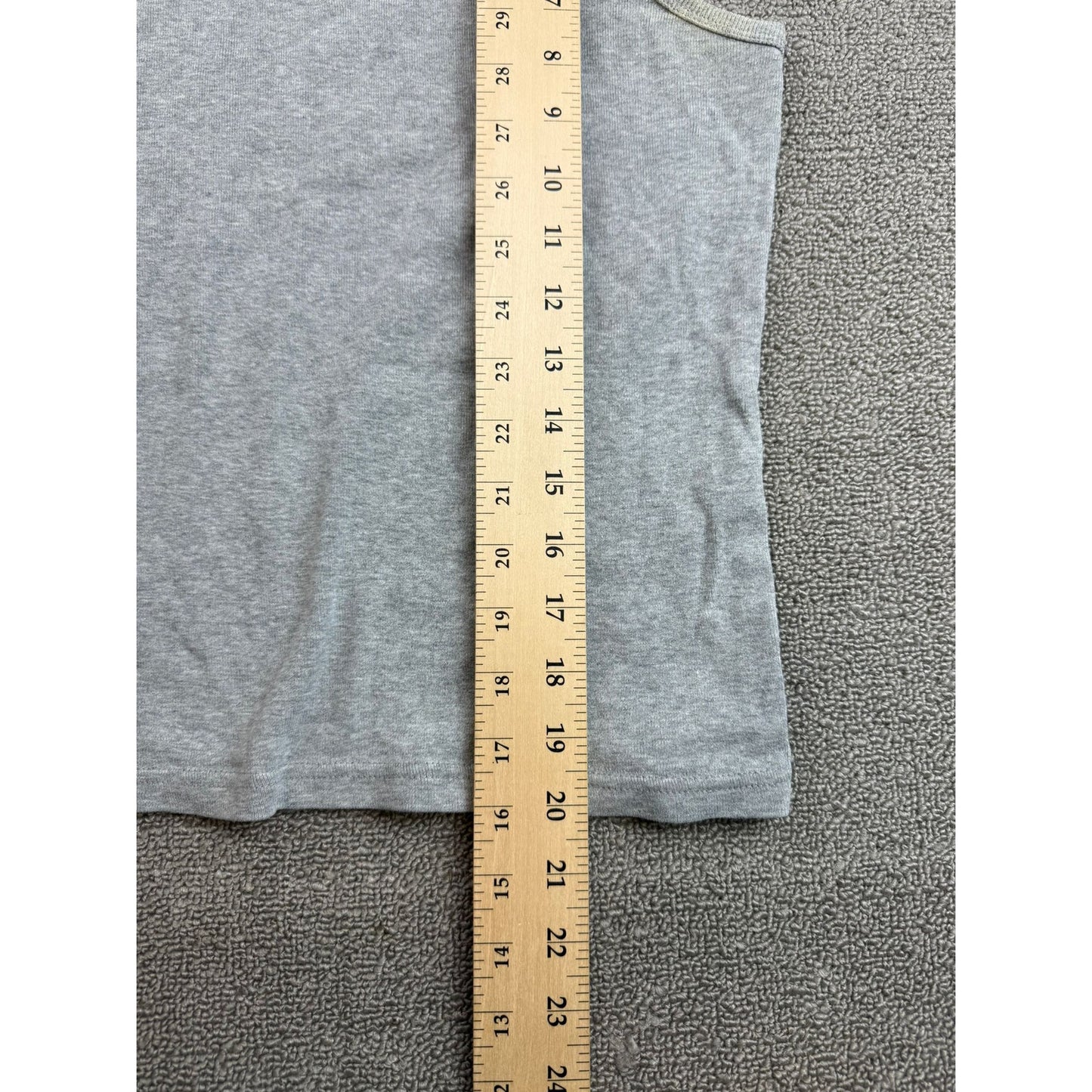 Vintage Y2K Champion Large Gray Athletic Tank Top Embroidered Logo Jordan Made