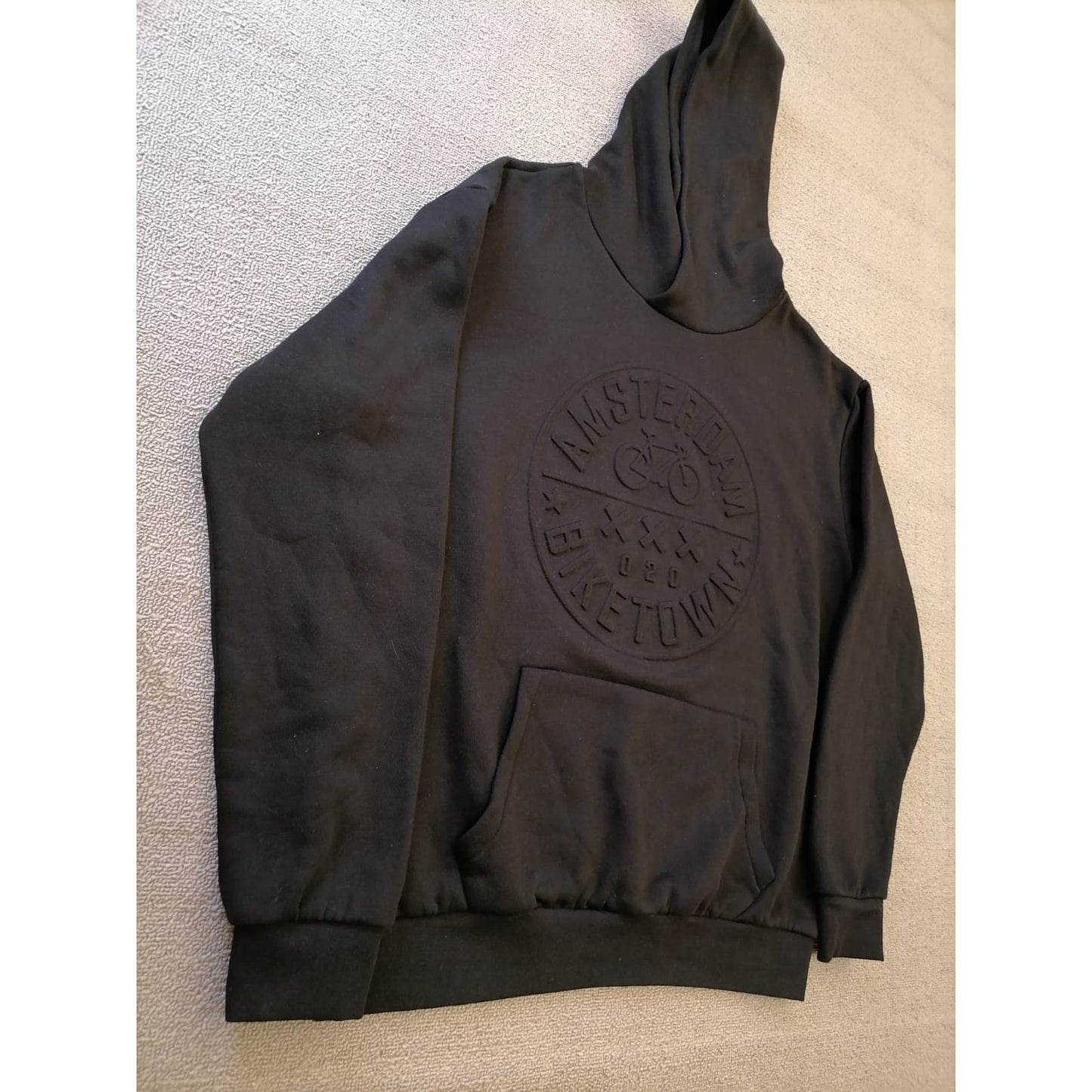 Fox Originals Male XXL Amsterdam Black Pullover Hoodie Casual Everyday Warmth