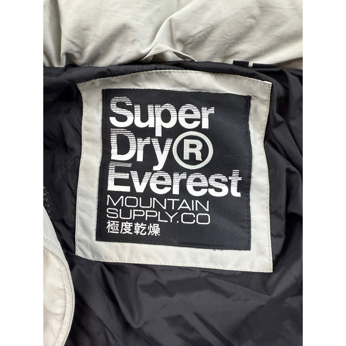 Superdry Everest Ella Bomber Jacket (W5000018A) Women US 8 Ice Grey