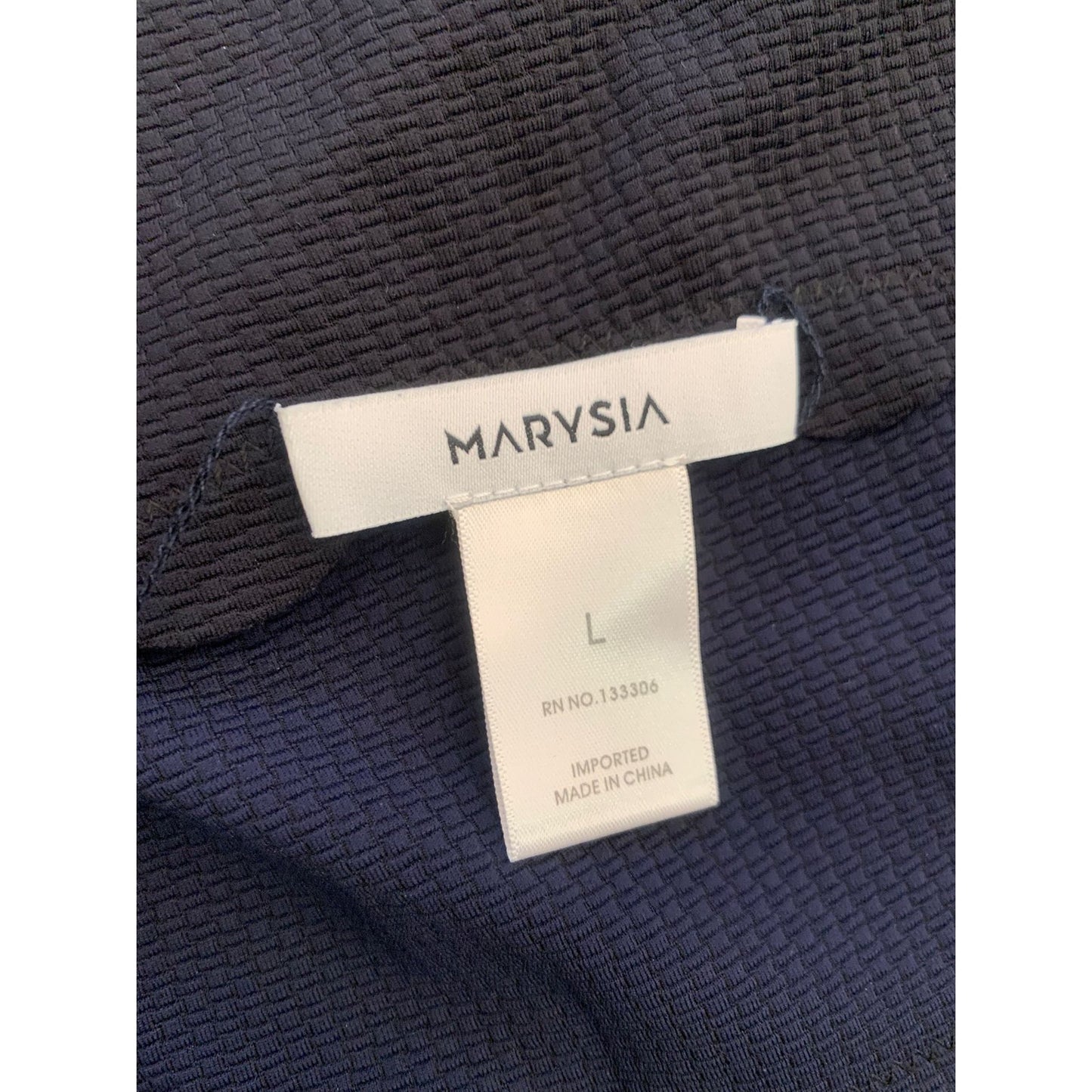 Marysia Women Large Black Chesapeake Maillot One Piece Swimsuit