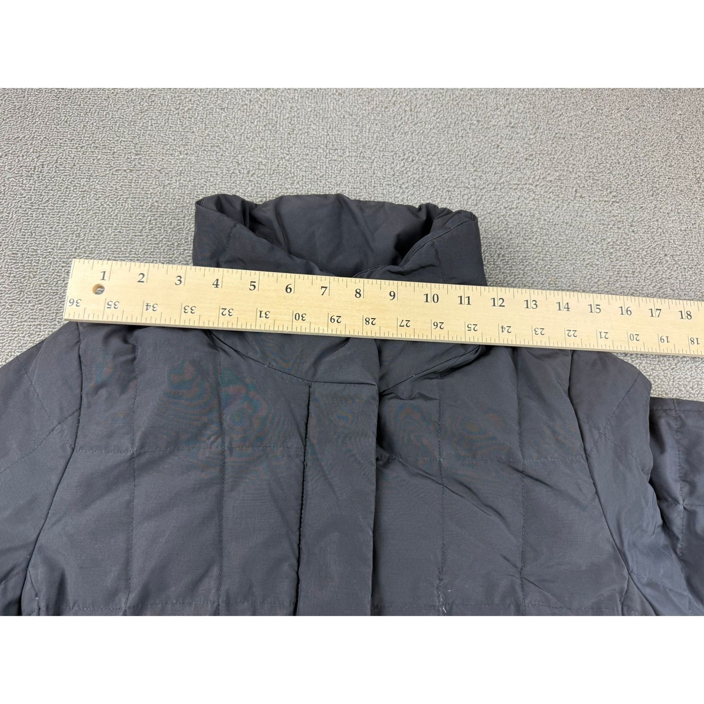 Post Card Women's 2 I38 GB4 Black Puffer Winter Coat Made In Romania
