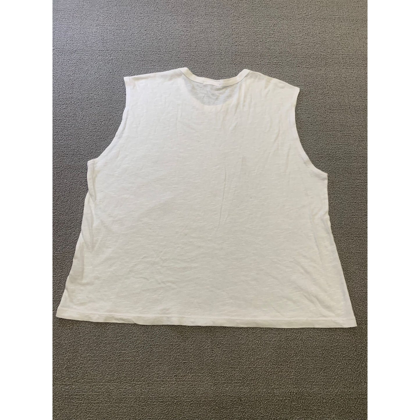 Buck Mason Men's Medium White Tank Top Made In USA