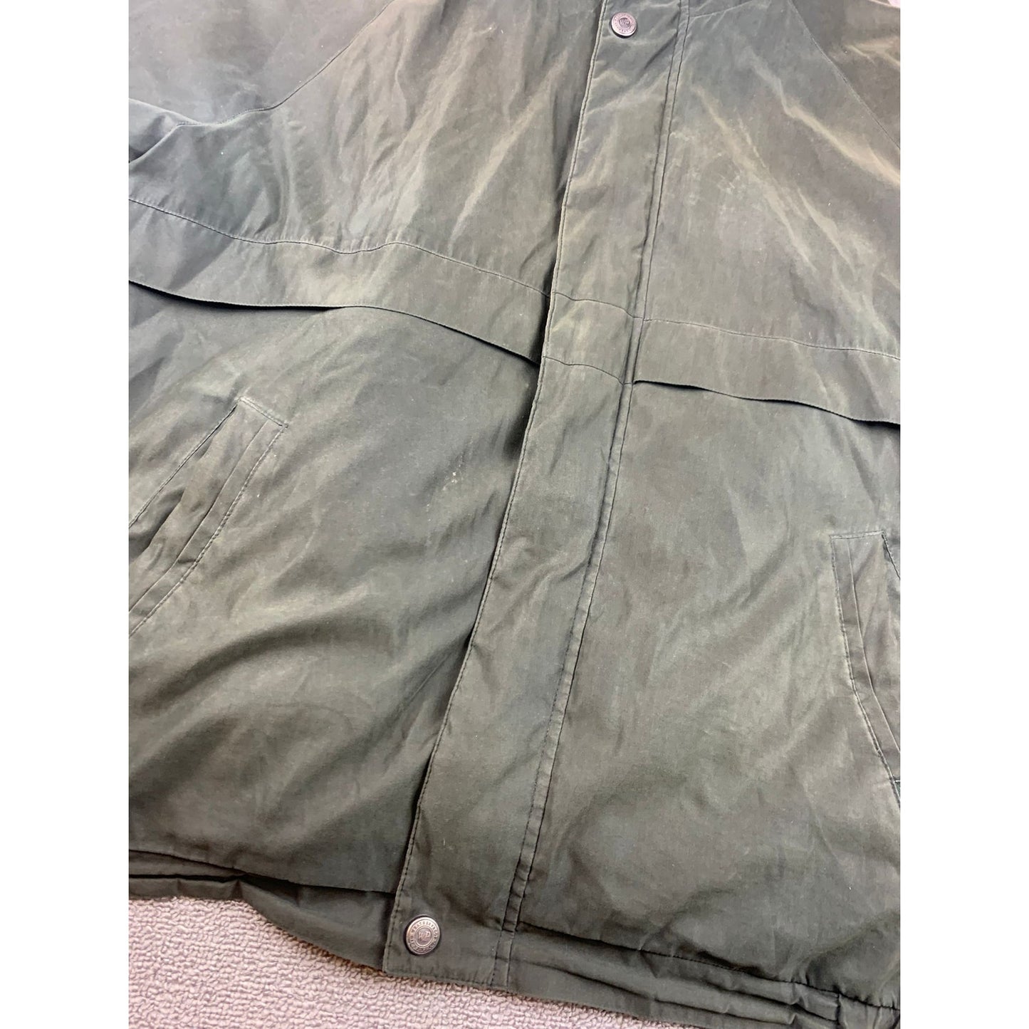 Weatherproof Mens Large Green Bomber Style Jacket