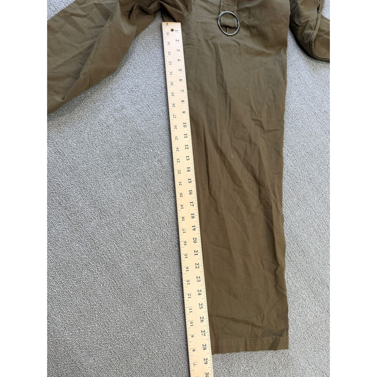 SEA New York Women's Button-Front Brown Wide Leg Jumpsuit