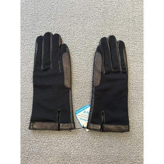Carolina Amato Women L Black Lambskin Touch Tec Sport