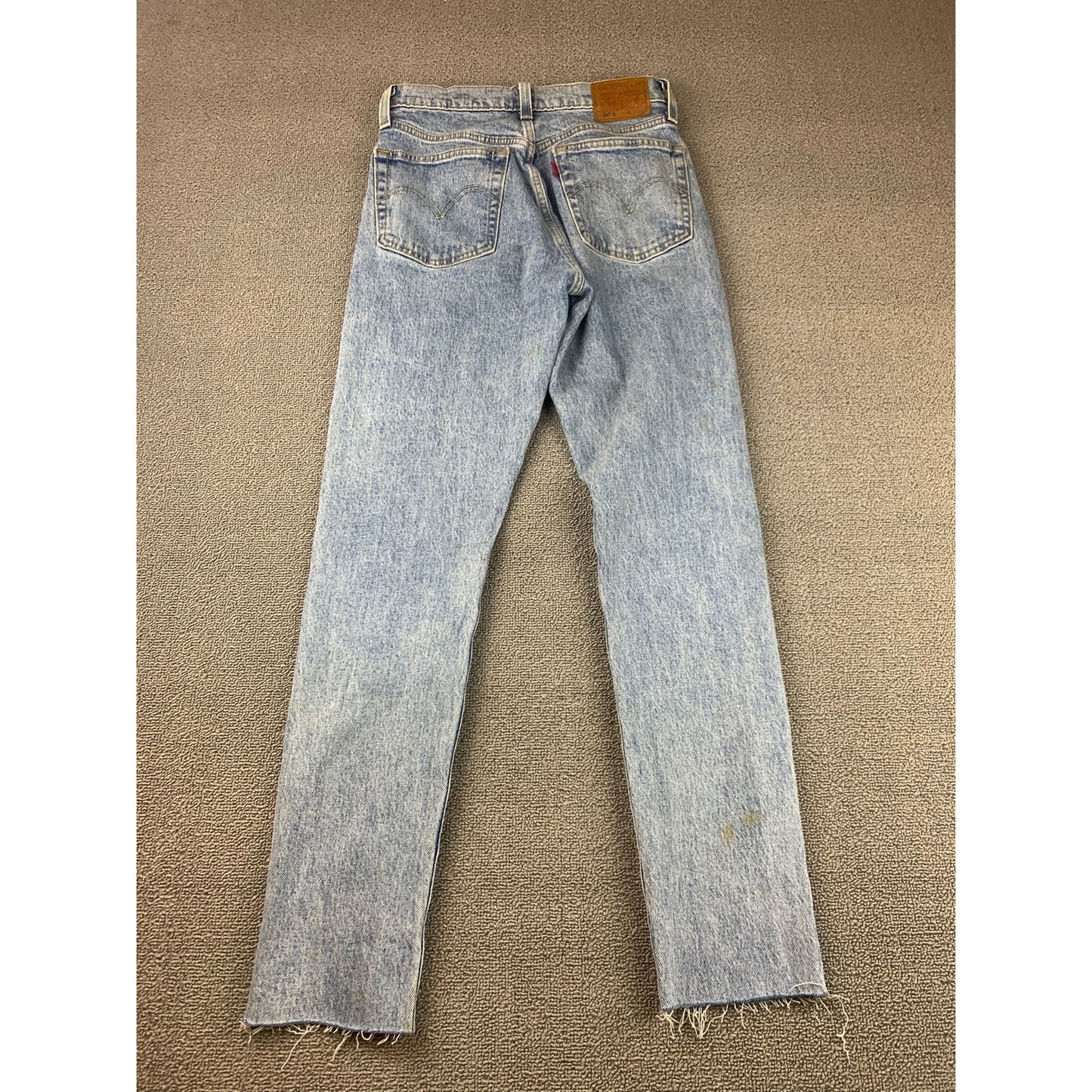 Levi's Women's 24x32 501 Skinny Light Wash Denim Jeans