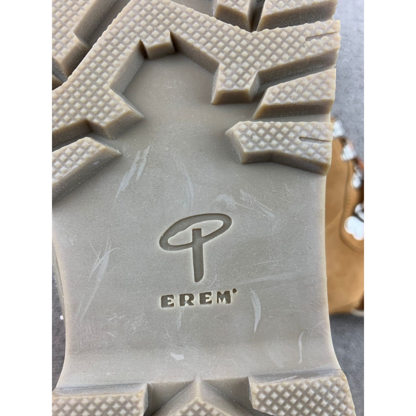 Erem Men's 7 Tan Suede Xerocole Hiking Boots Lace Up Trail Expedition