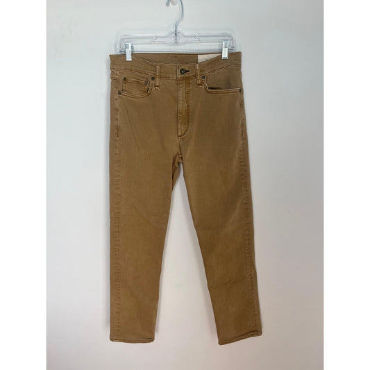 Rag & Bone Slim Fit 2 Men 33x32 Tan Stretch Cotton Pants