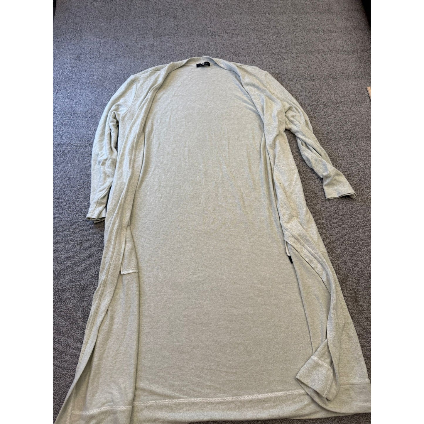 7 For All Mankind Female Size Small Open Front Long Cardigan