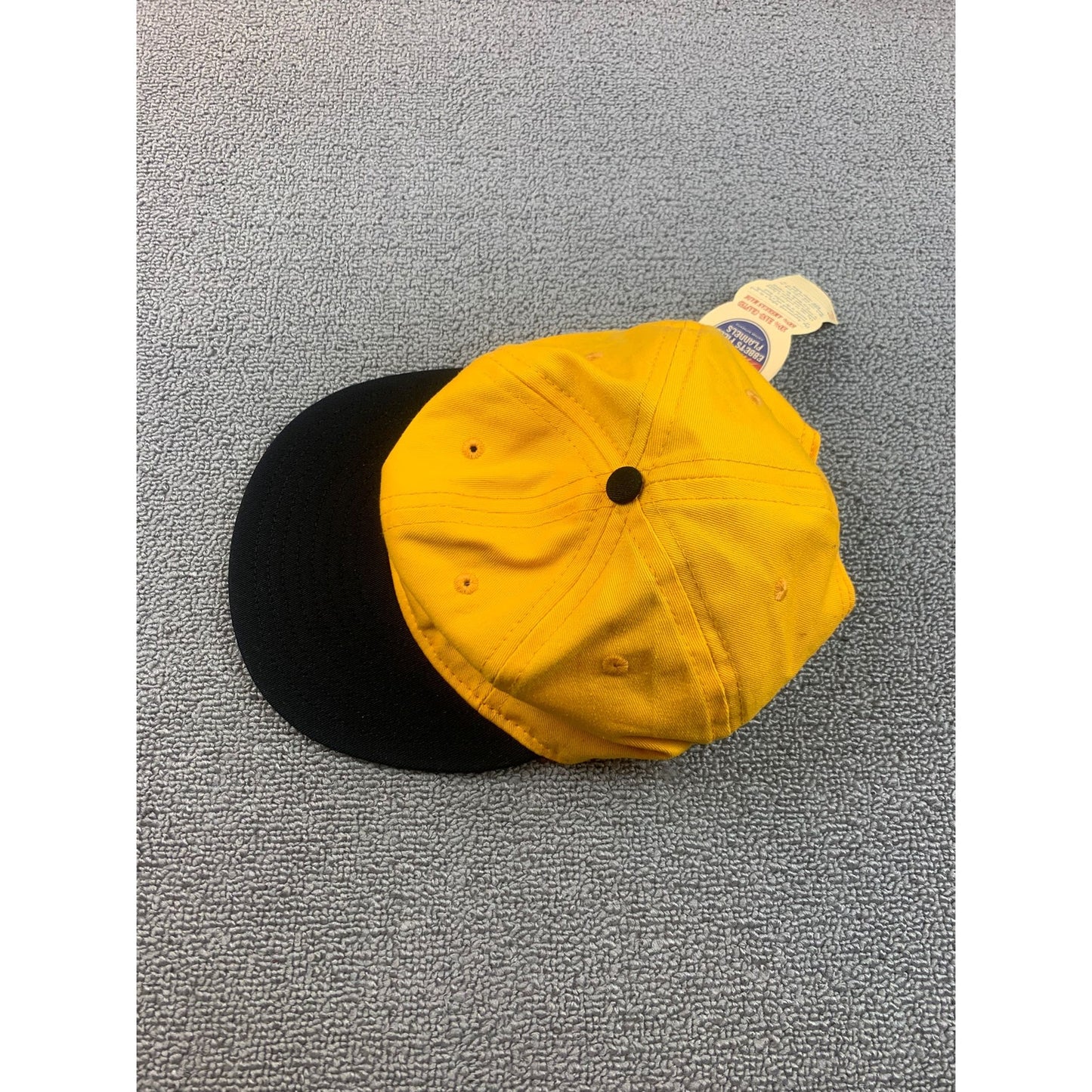 Ebbets Field Flannels Men Yellow Black Authentic Adjustable Cap