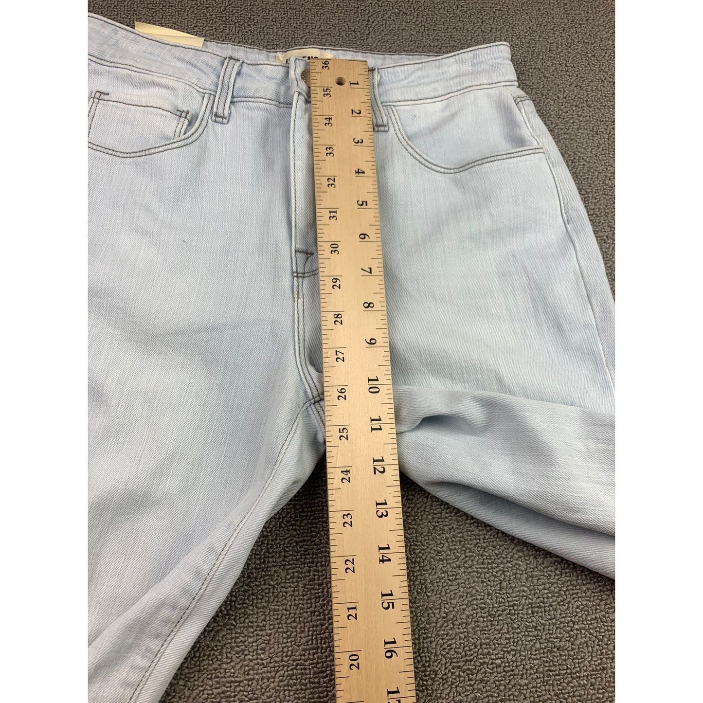 L‘Agence Women’s Sz 27 White Distressed Fringe High Rise High Line Skinny Jeans
