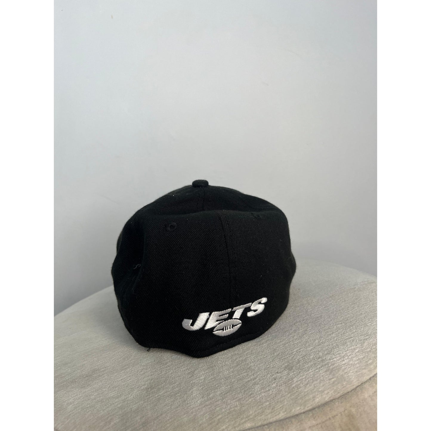 New Era New York Jets Hat Men S-M NFL 39Thirty Stretch Fit Black Cap
