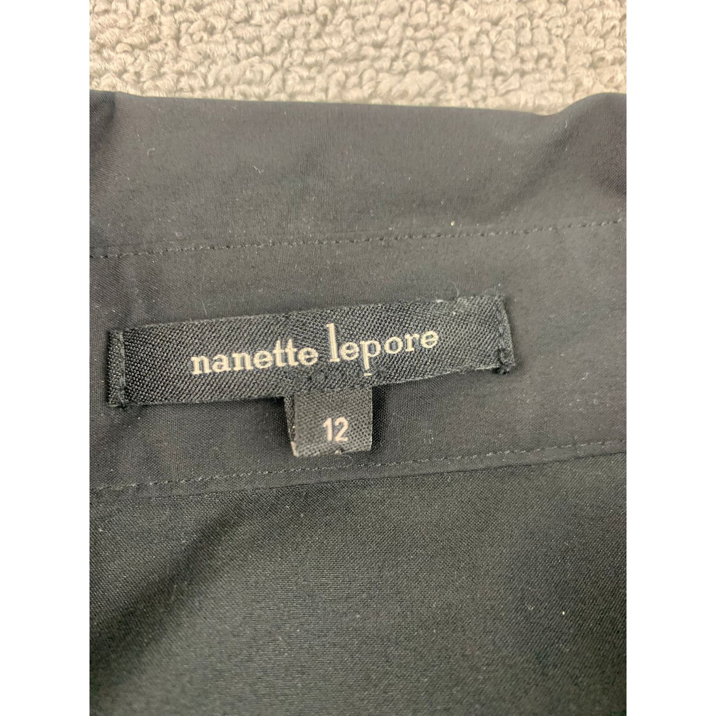 Nanette Lepore Women Marigold Dress Black Color Size 12