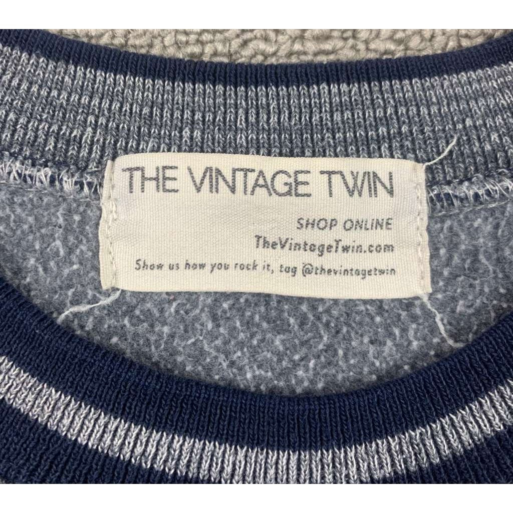 The Vintage Twin Graphic Sweatshirt Medium American Farmer Crewneck Real Vintage