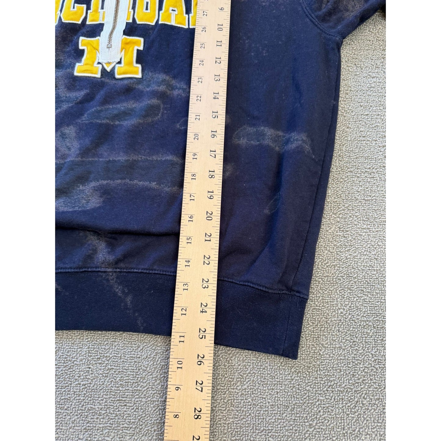 Stadium Athletics Men Large Blue Michigan Pullover Crewneck Sweatshirt