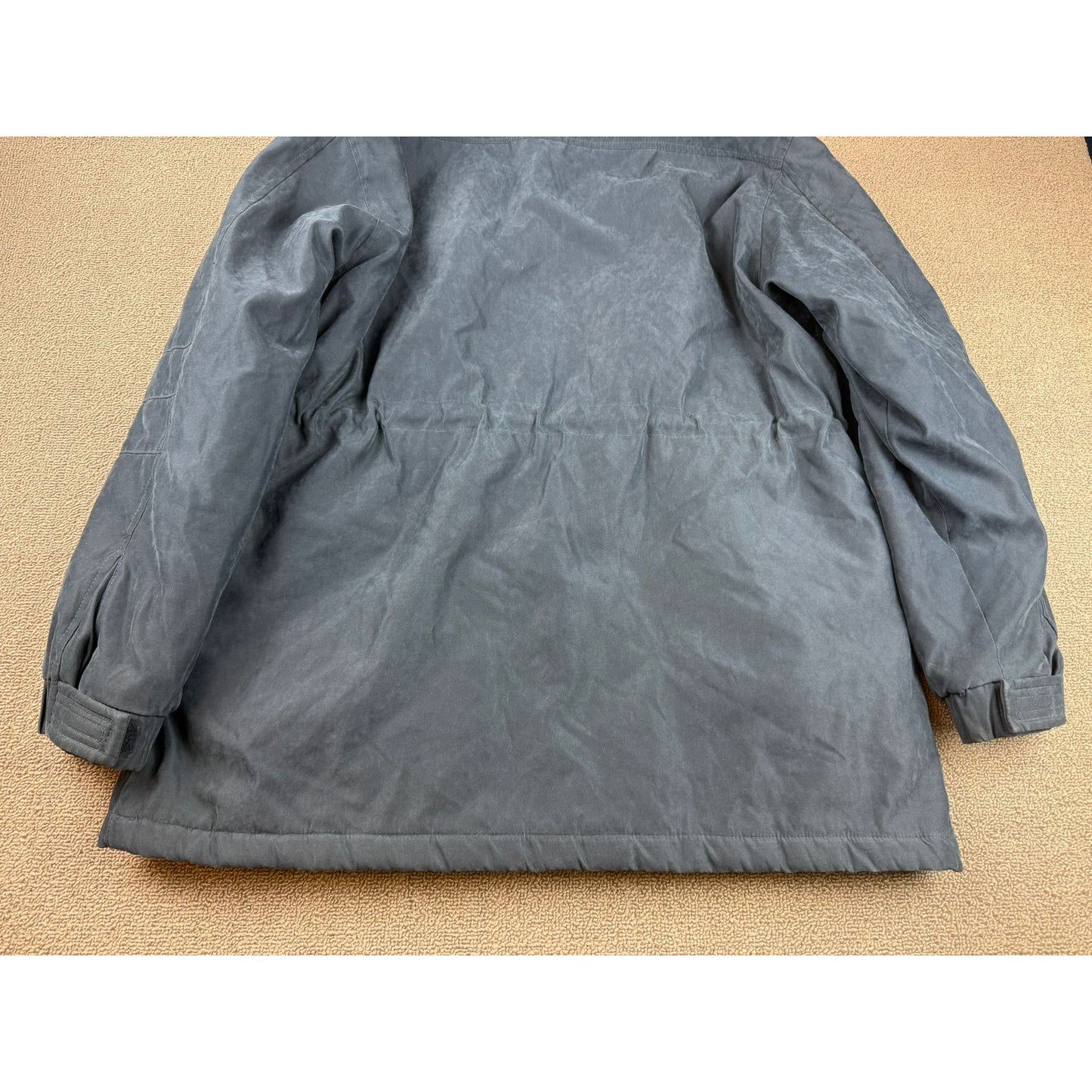 Mackintosh Women's Large Blue Insulated Hooded Jacket Parka Coat