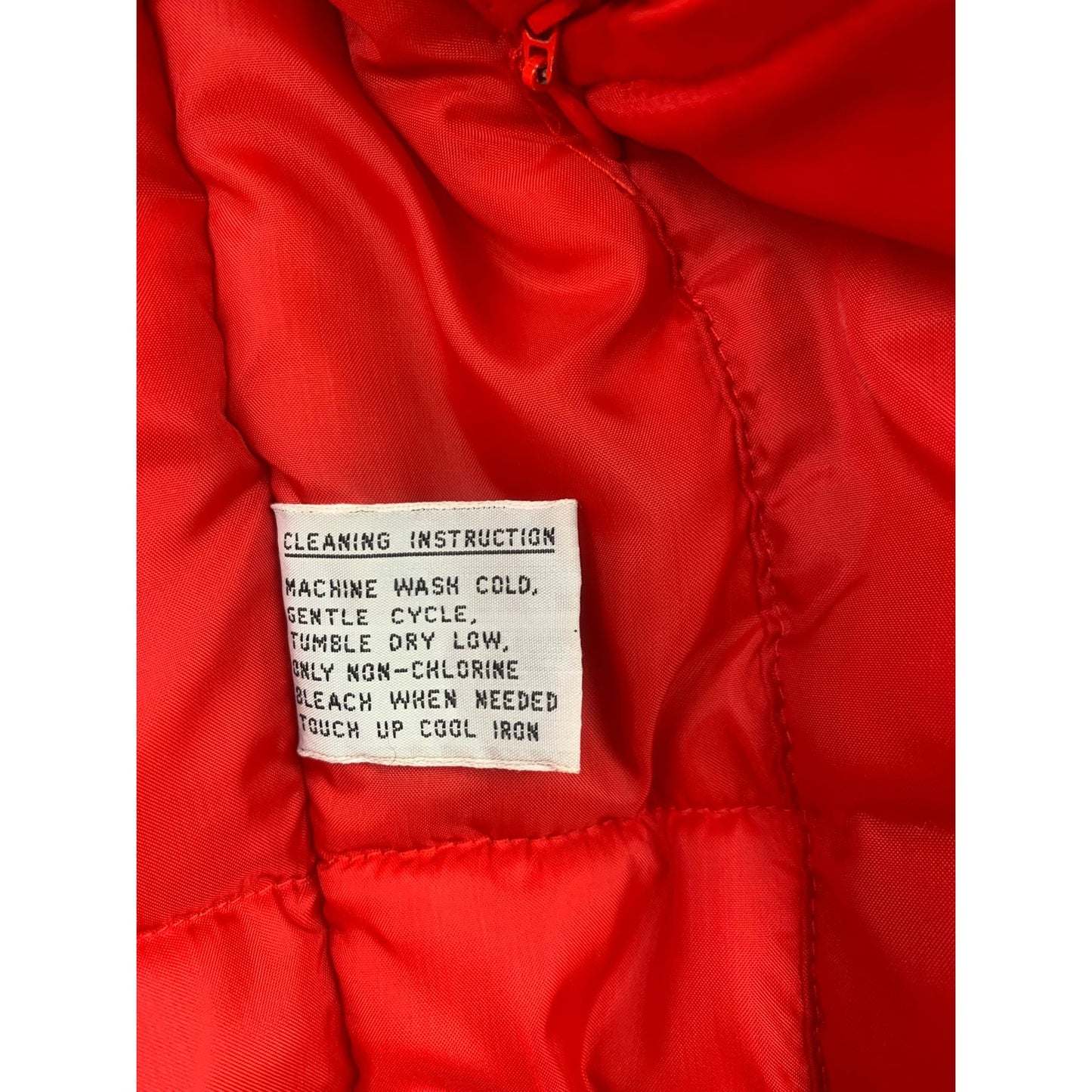 Vintage Profile Mens Extra Large Red Blue Black Ski Puffer Jacket Coat