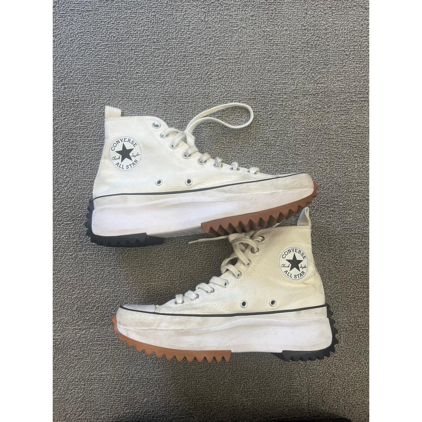 Converse Chuck Taylor Men's 7.5 White High-Top Sneakers