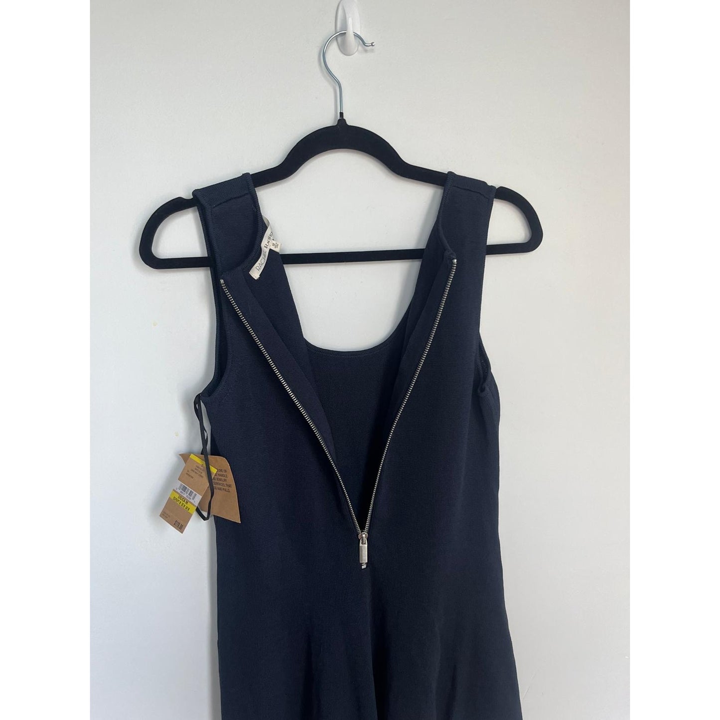 Rachel Rachel Roy Sleeveless Dress Women M Navy White Colorblock A-Line NWT