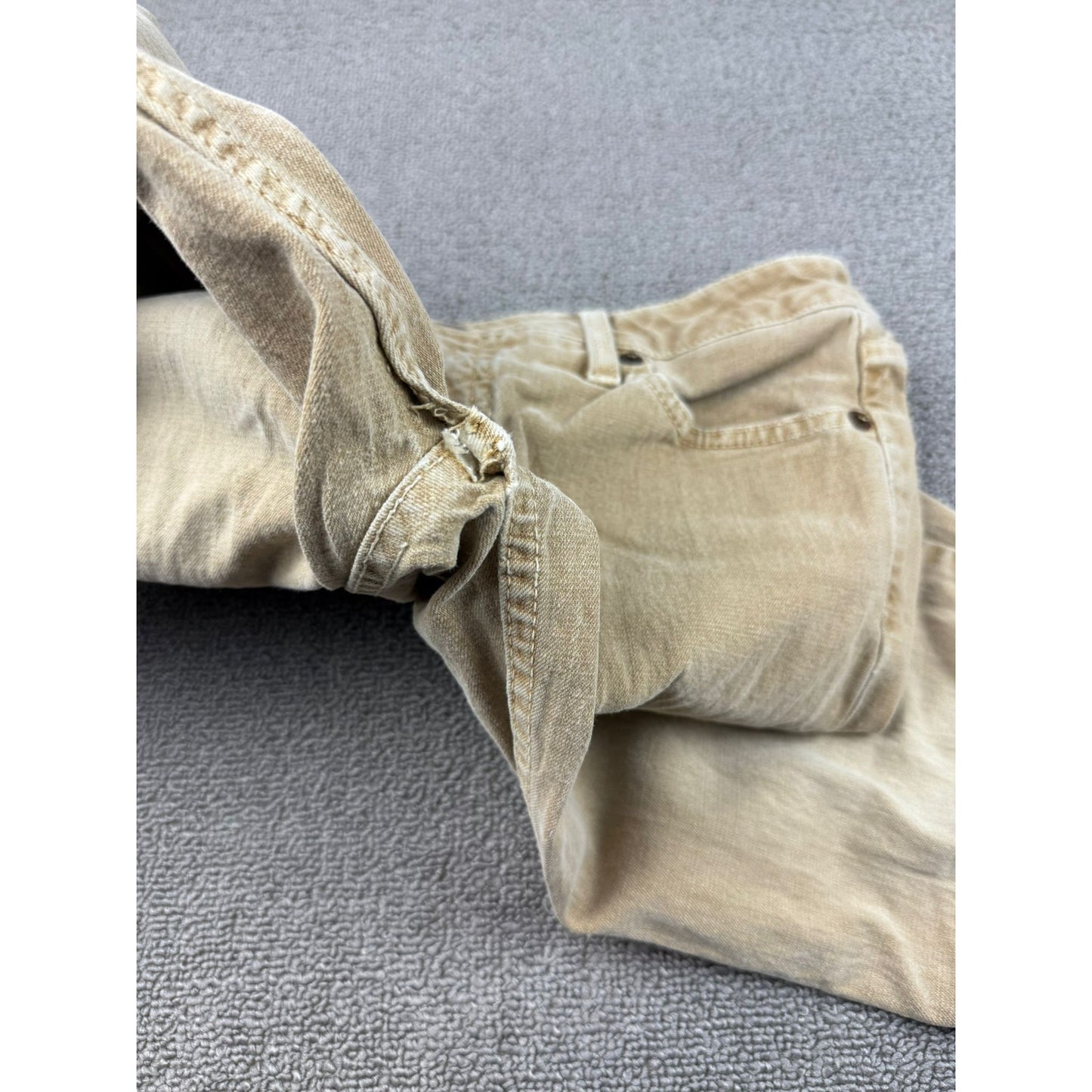 LEI Vintage Women Size 29 Tan Wide-leg Jeans Bell-bottom Denim Pants Y2K