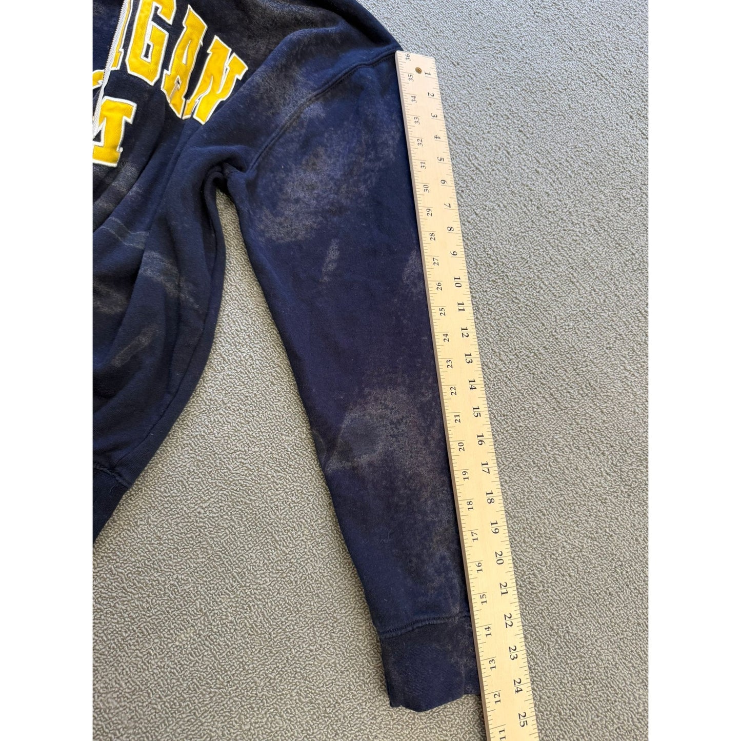 Stadium Athletics Men Large Blue Michigan Pullover Crewneck Sweatshirt