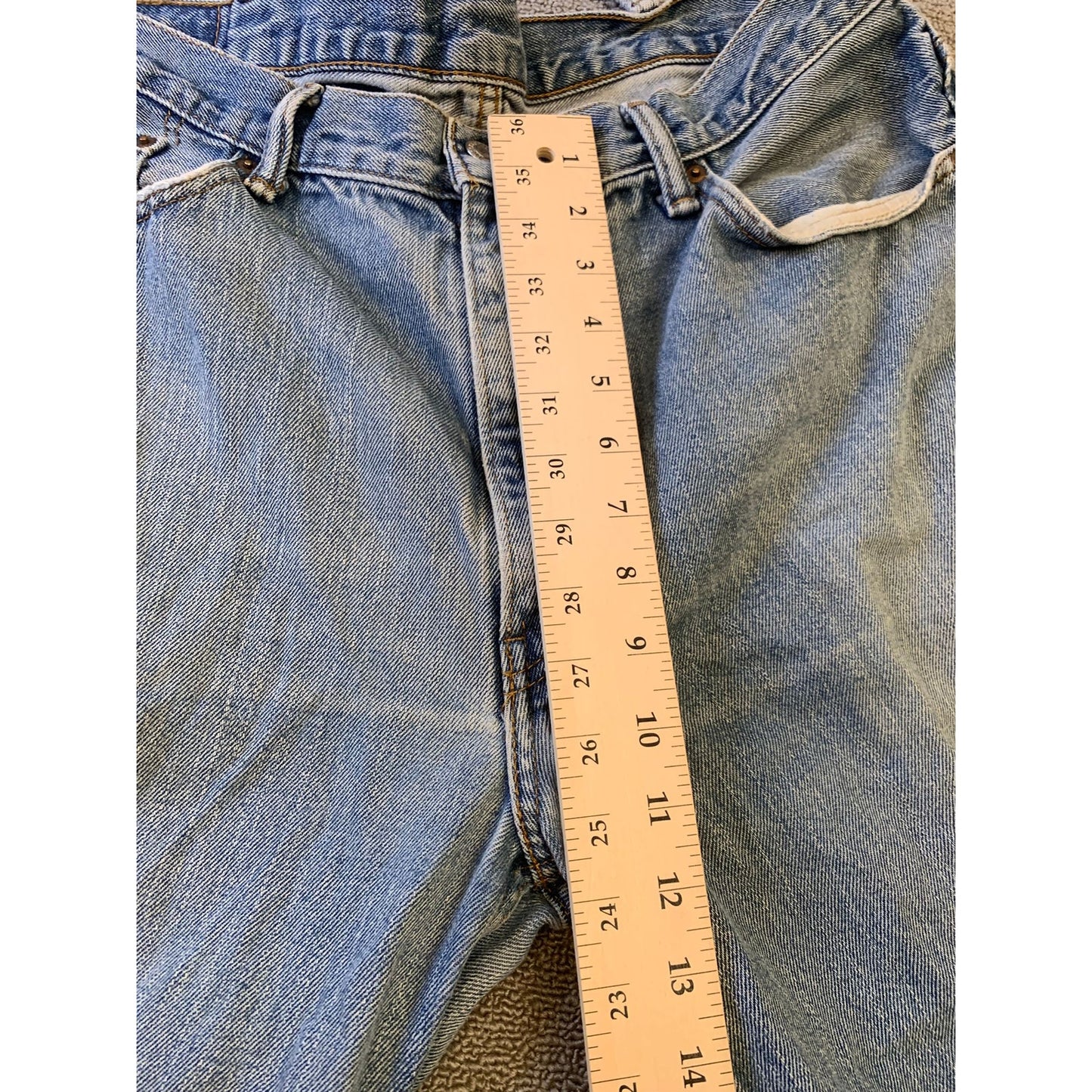 Levi's 550 Men 38x32 Blue Loose Fit Tapered Leg Jeans