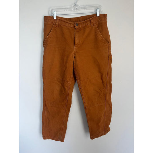 The North Face Utility Work Pants Men 32 Brown Canvas Carpenter