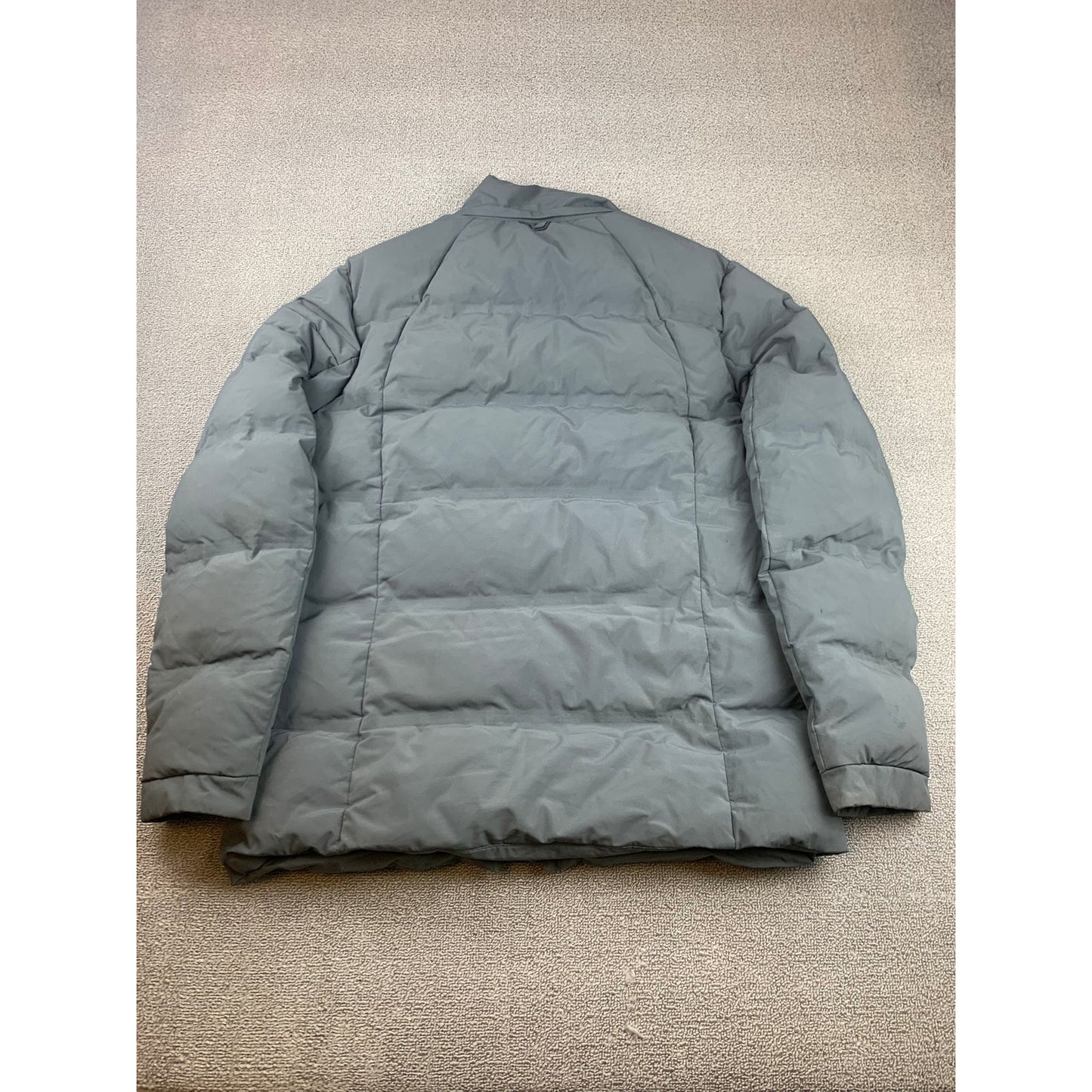 Orobos Mens Medium Gray Puffer Jacket Coat